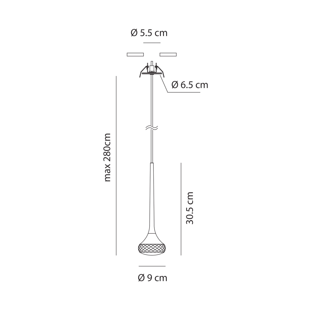 Axolight Lampada a sospensione Fairy
