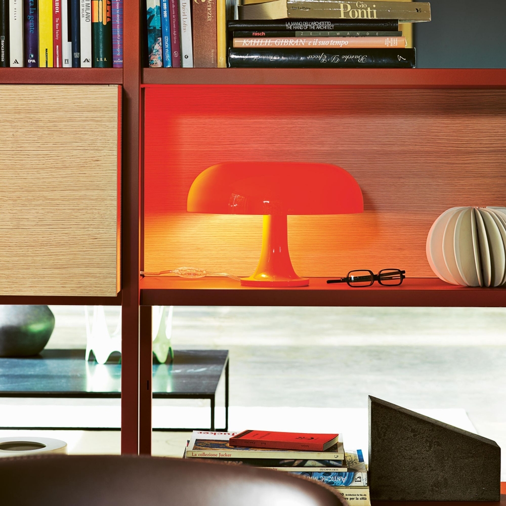 Desalto Libreria modulare Helsinki - Composizione T (h. 160 L 70 + 67 + 67 + 67 - 271 cm)