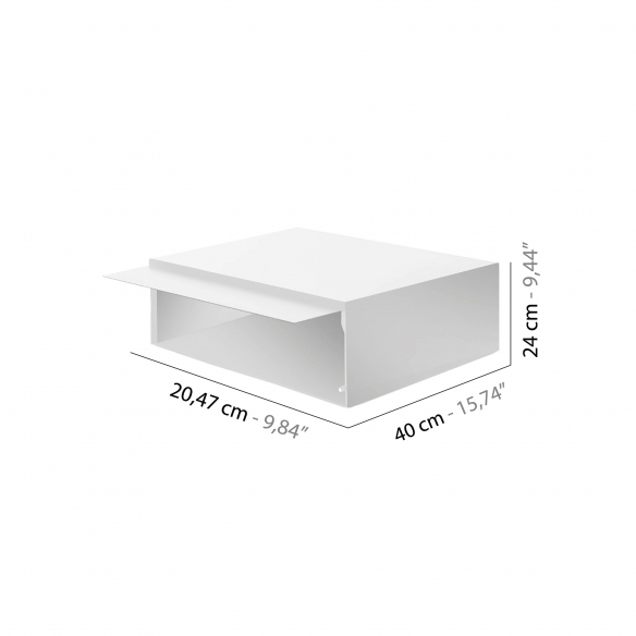 Desalto Contenitore per porta TV Sail 52x40x24h cm
