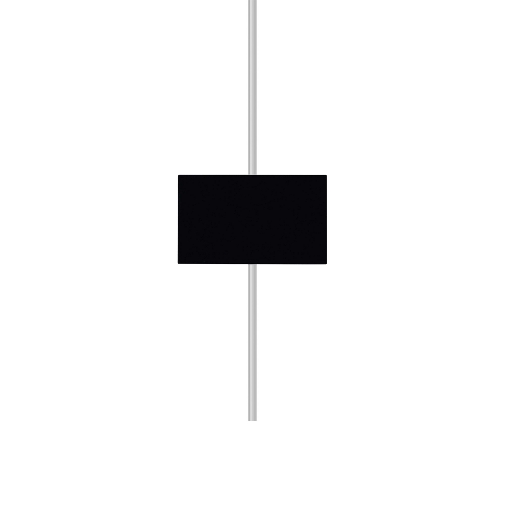 Desalto Porta TV Sail 307 con piantana girevole a soffitto - Posizionamento TV h. 119