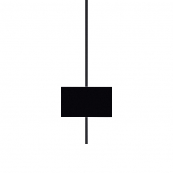 Desalto Sail 307 TV stand with rotating ceiling support - TV positioning h. 94