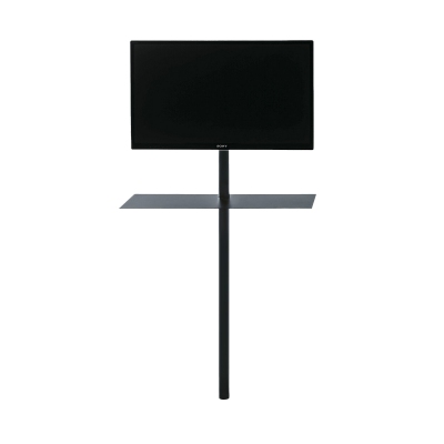 Desalto Porta Tv Sail 304 con fissaggio posteriore a parete h 151 cm (TV max 70'') - Mensola inclusa