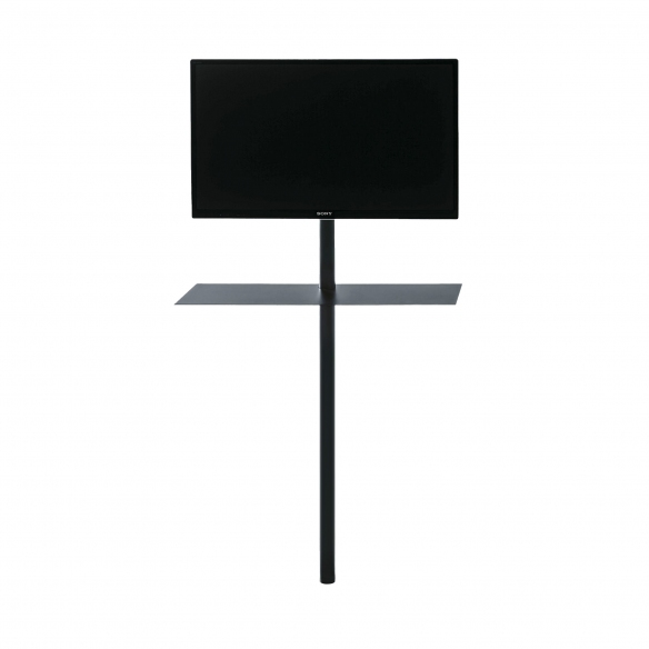 Desalto Porta Tv Sail 304 con fissaggio posteriore a parete h 151 cm (TV max 70'') - Mensola inclusa