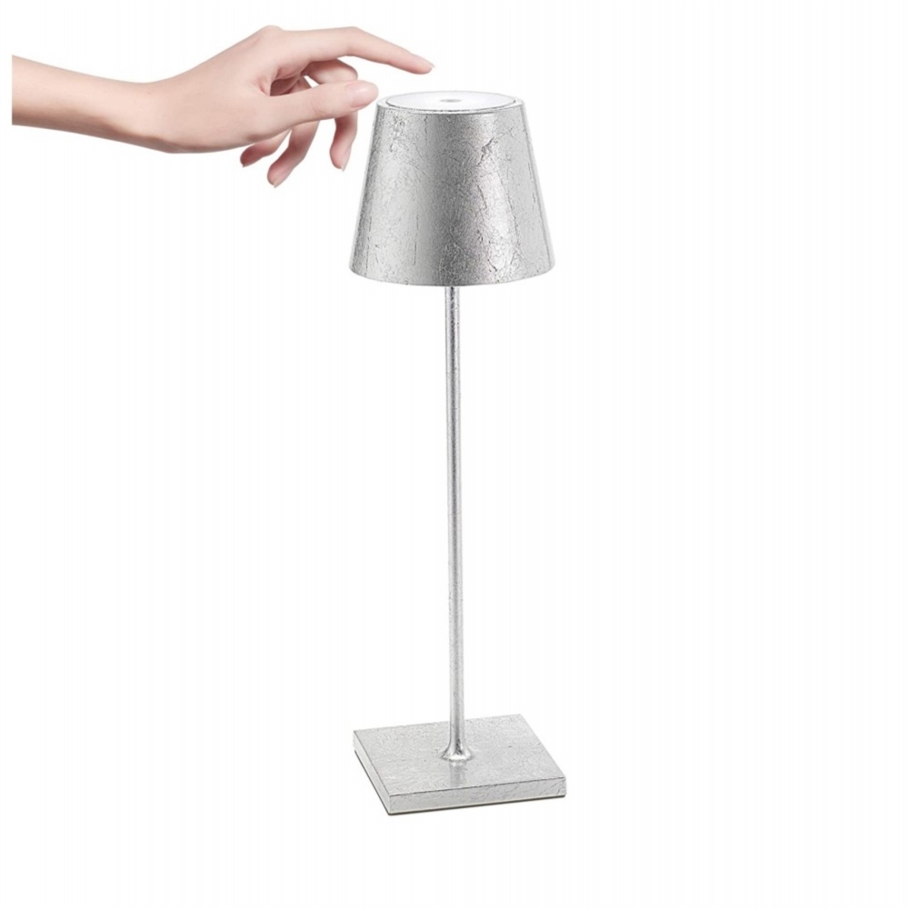 Zafferano Lampada da tavolo Poldina Pro Led ricaricabile