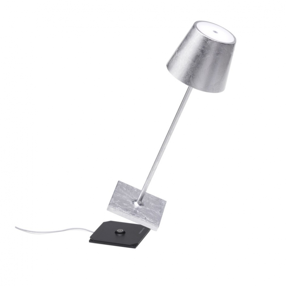 Zafferano Lampada da tavolo Poldina Pro Led ricaricabile
