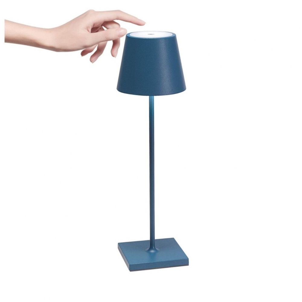 Zafferano Lampada da tavolo Poldina Pro Led ricaricabile