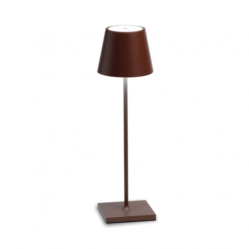 Zafferano Lampada da tavolo Poldina Pro Led ricaricabile