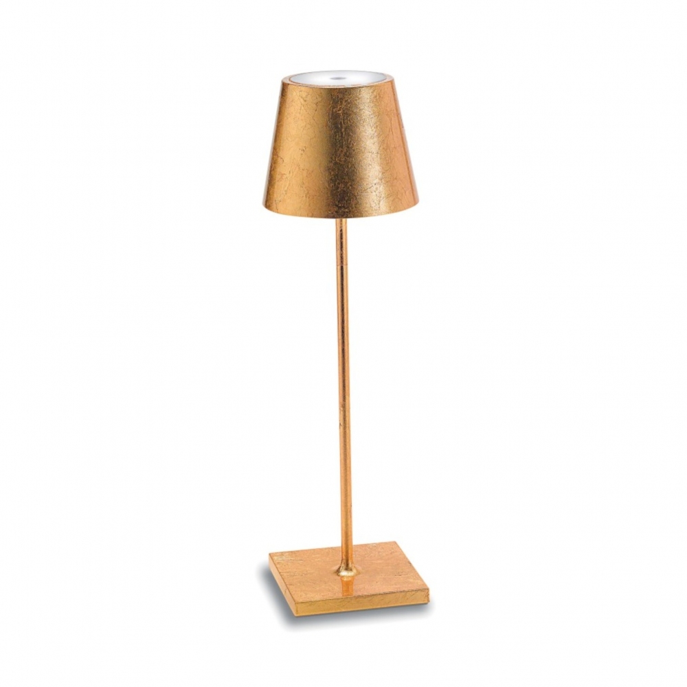 Zafferano Lampada da tavolo Poldina Pro Led ricaricabile