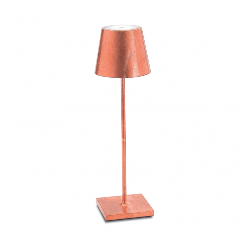 Zafferano Lampada da tavolo Poldina Pro Led ricaricabile