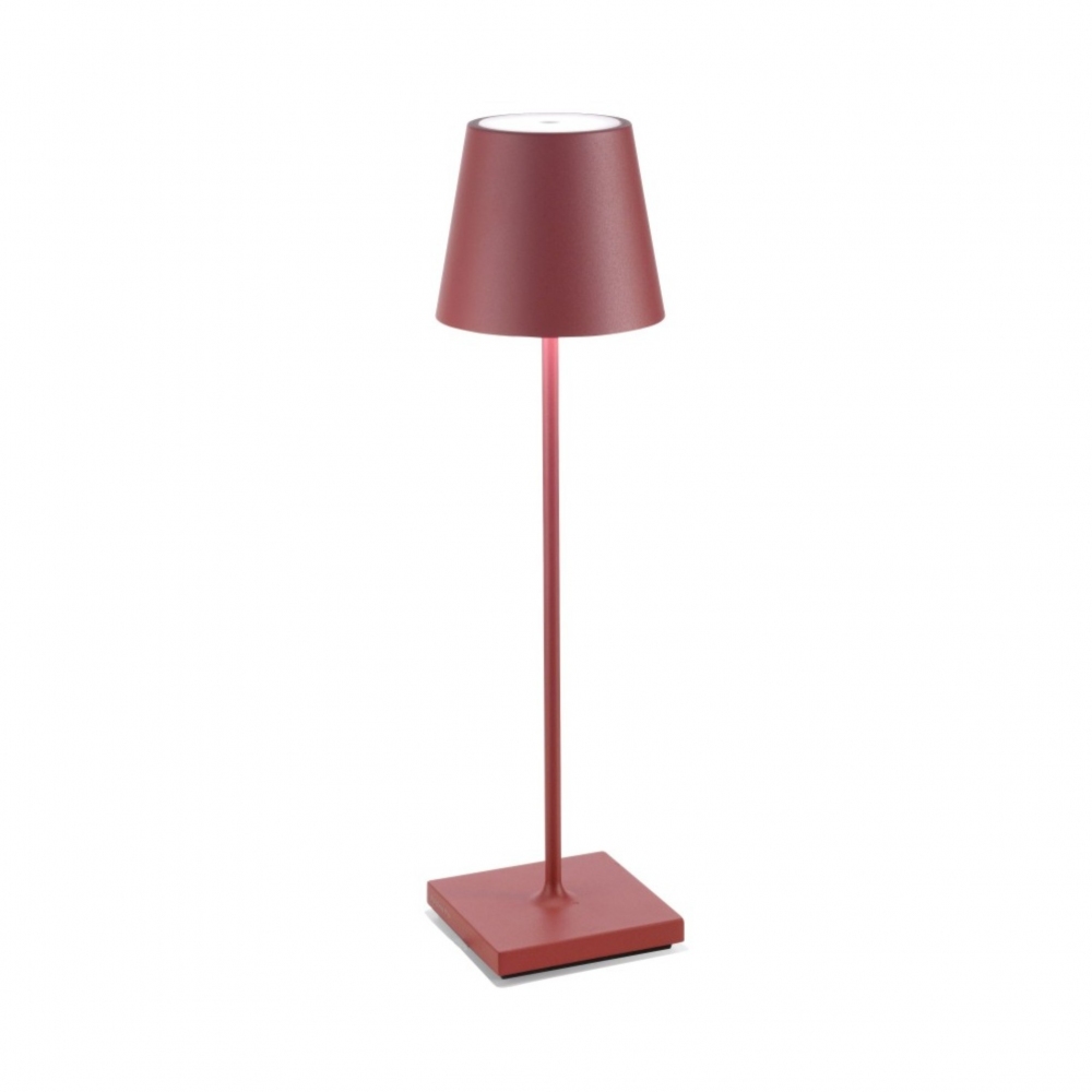 Zafferano Lampada da tavolo Poldina Pro Led ricaricabile