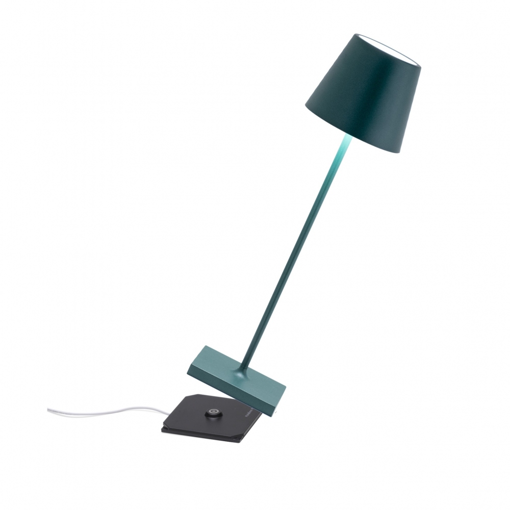 Zafferano Lampada da tavolo Poldina Pro Led ricaricabile