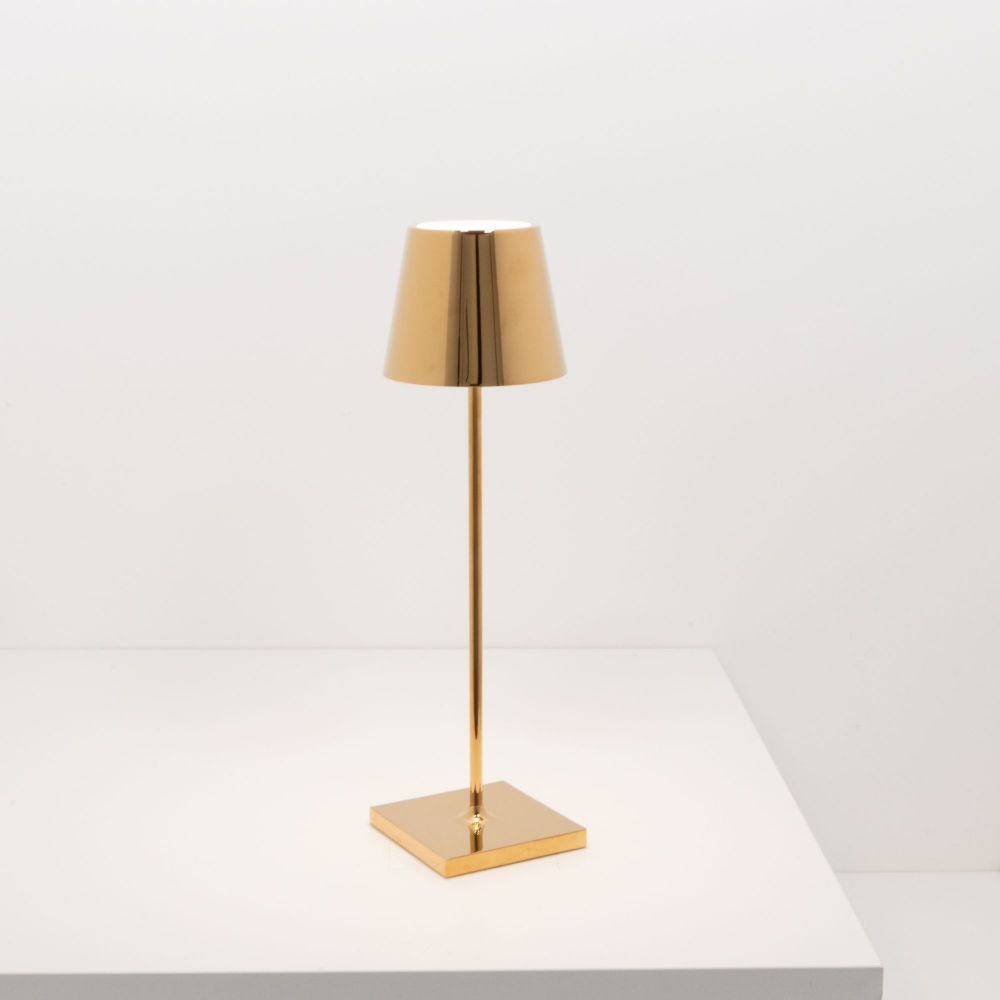 Zafferano Lampada da tavolo Poldina Pro Led ricaricabile