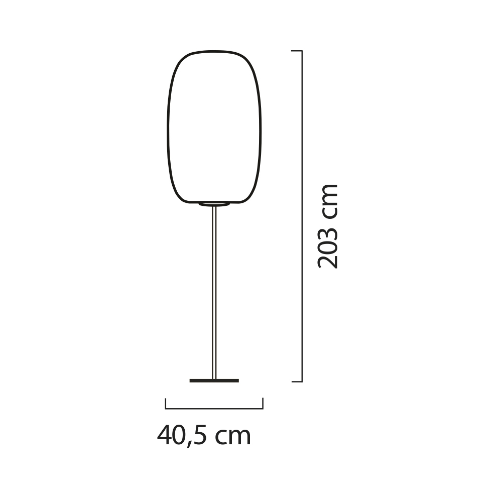 My Your Pandora L floor lamp