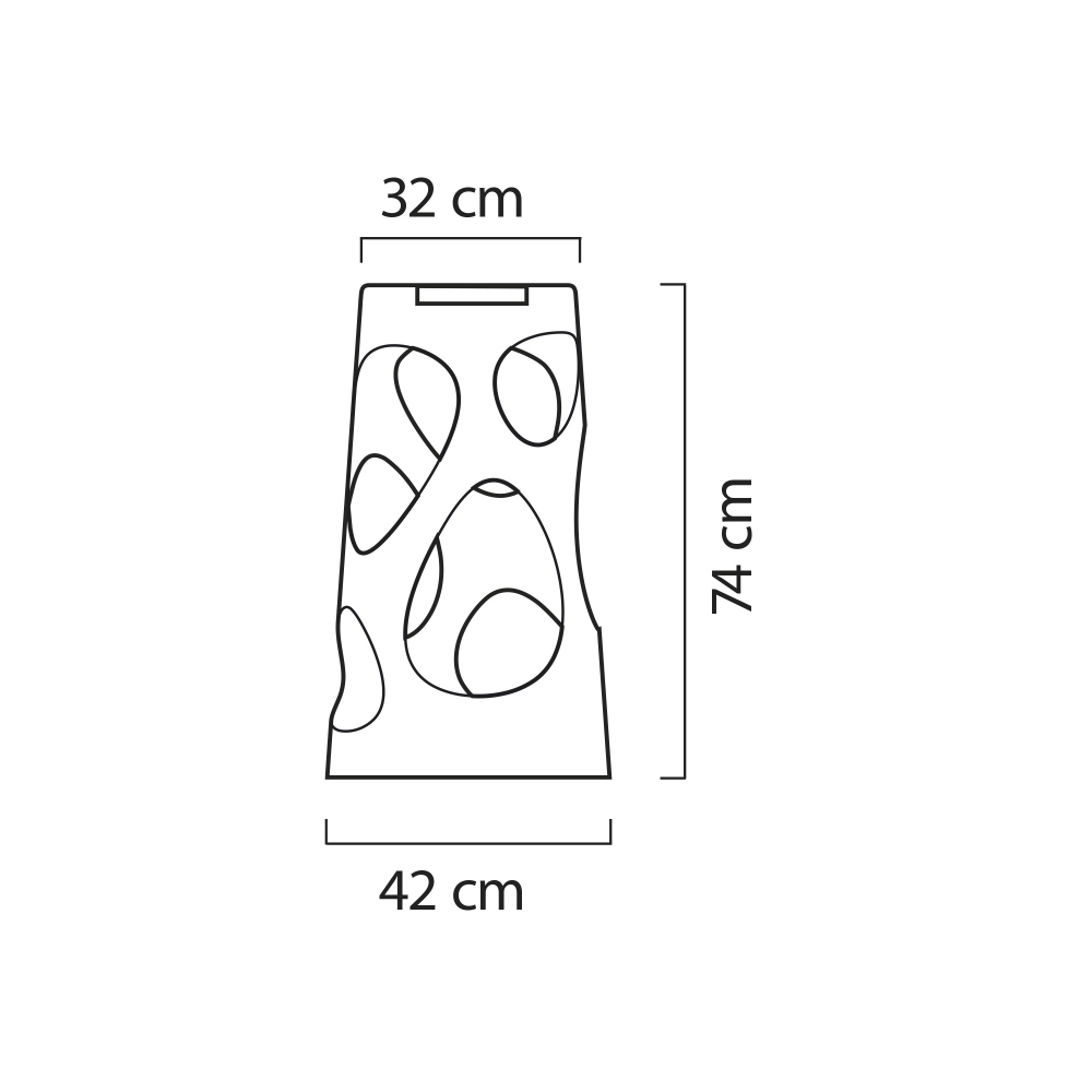 My Your set of 6 Liberty L stools