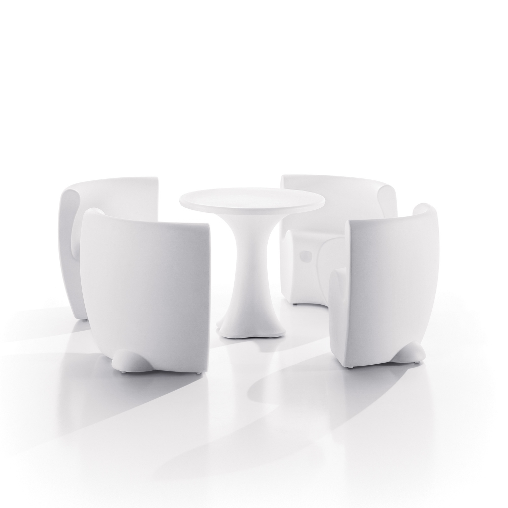 My Your Teddy white table