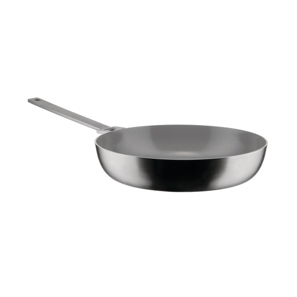 Alessi Padella alta Convivio a manico lungo 28 cm