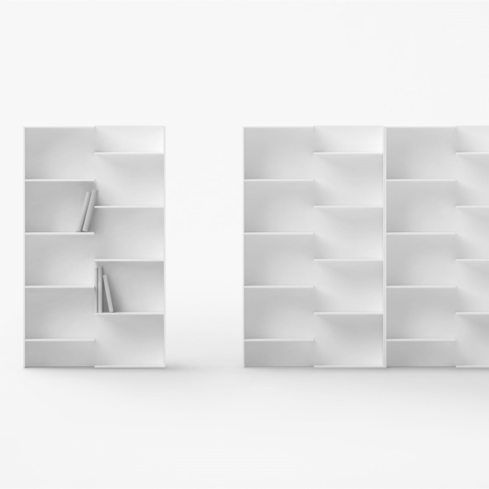 Desalto Step bookcase 100x32x170h cm