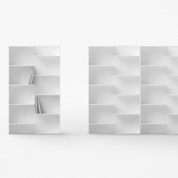 Desalto Step bookcase 100x32x170h cm