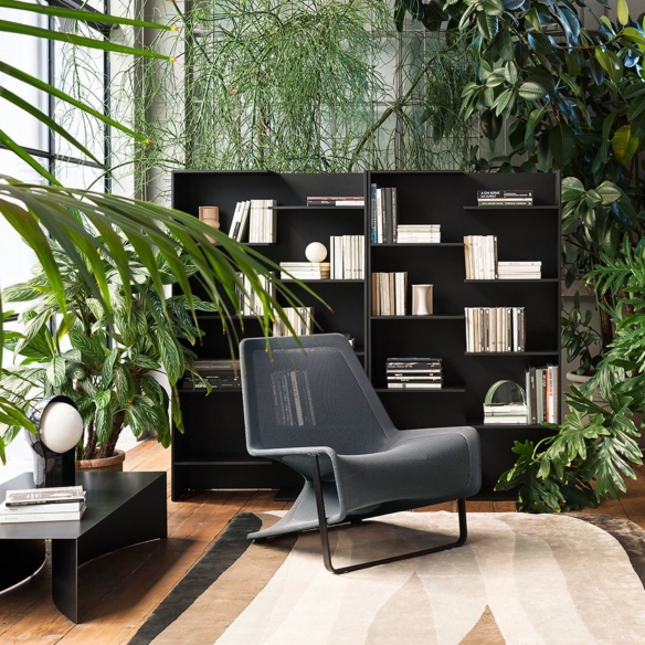 Desalto Step bookcase 100x32x170h cm