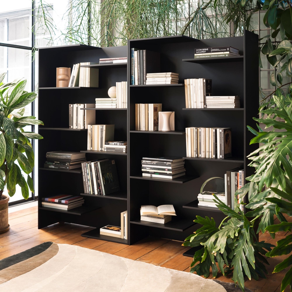 Desalto Step bookcase 100x32x170h cm