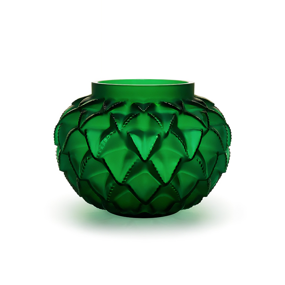 Lalique Vaso in cristallo Languedoc