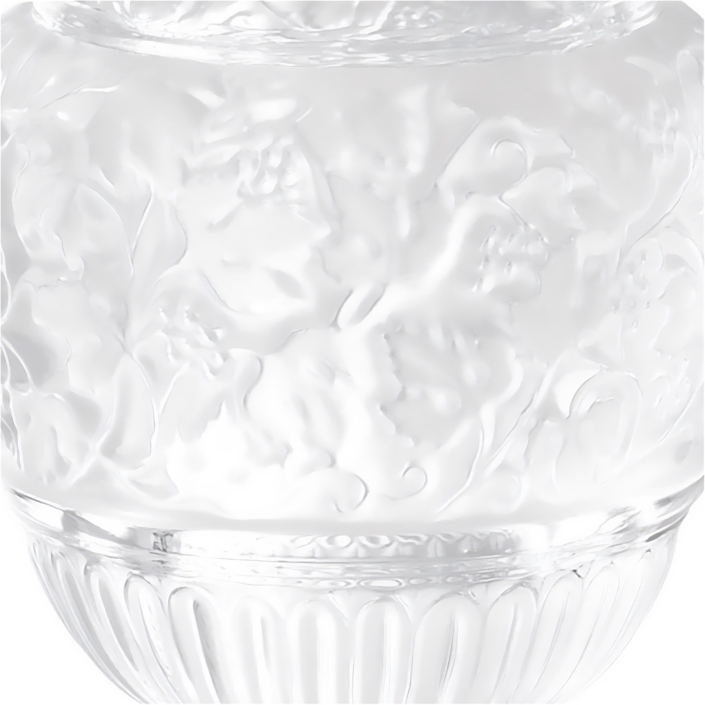 Lalique Vaso in cristallo Versailles Incolore