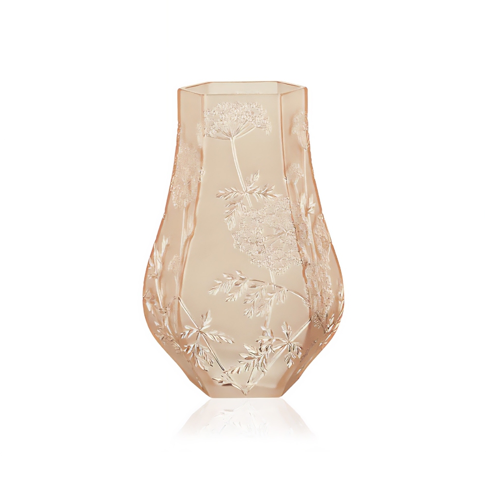 Lalique Vaso in cristallo Ombelles...