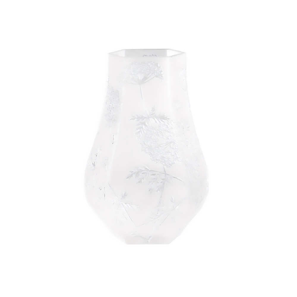 Lalique Vaso in cristallo Ombelles...