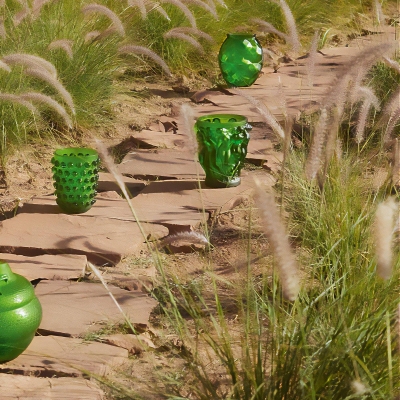 Laliqu Tortue green crystal... 2