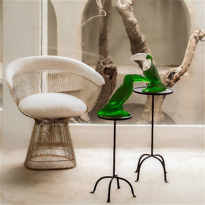 Lalique Toucan crystal... 2