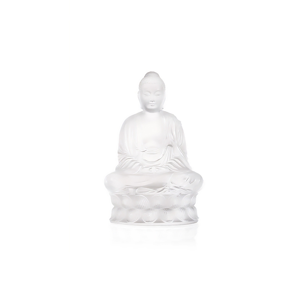 Lalique Buddha Clear small crystal...