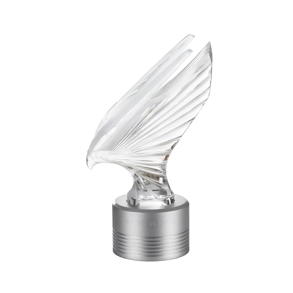 Lalique Falcon McLaren crystal sculpture - Limited and numbered edition