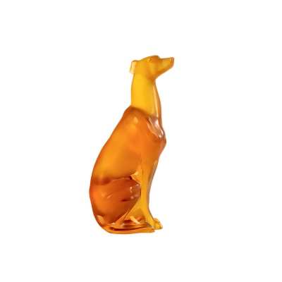 Lalique Greyhound Amber...