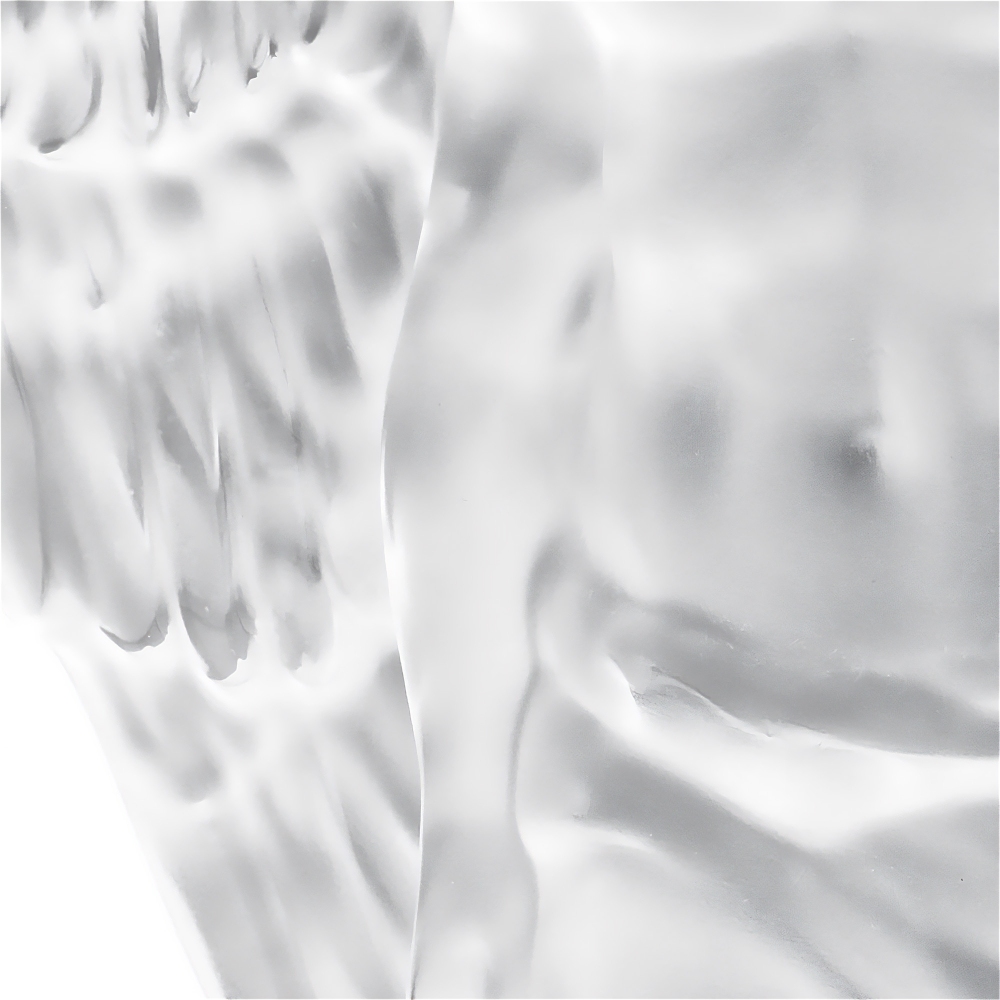 Lalique Scultura in cristallo Music Is Love Ange - Edizione limitata e numerata