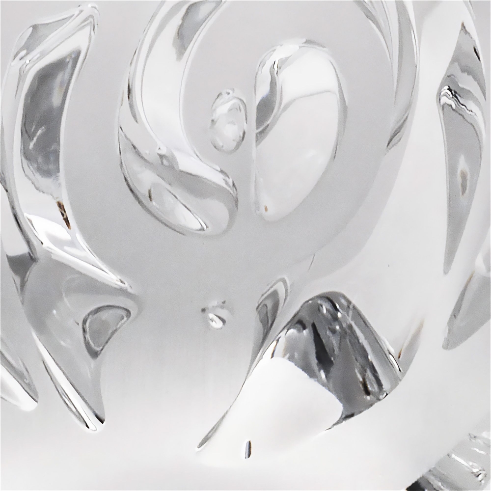 Lalique Music Is Love Heart crystal sculpture - Limited and numbered edition