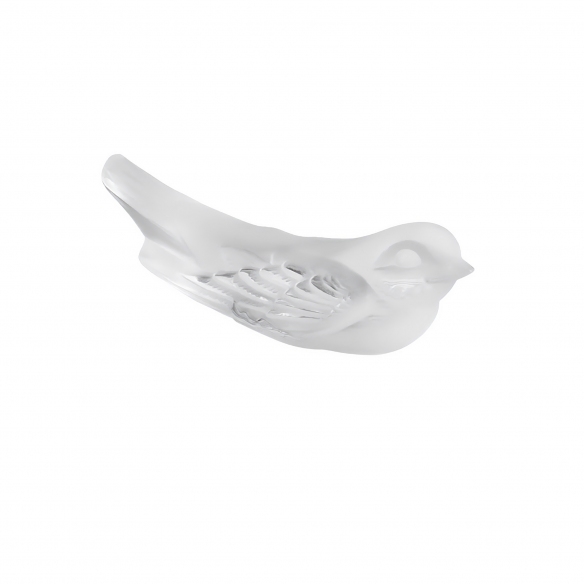 Lalique Swallow crystal knife rest sculpture