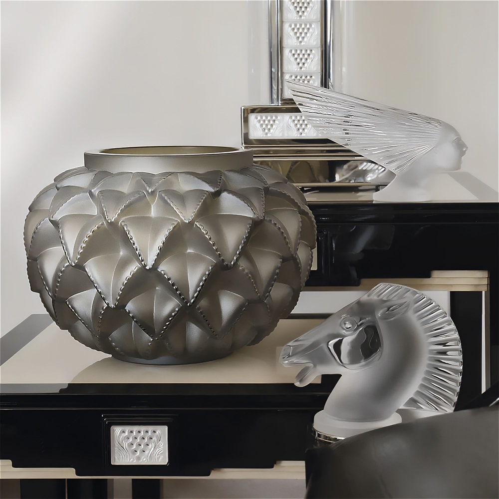 Lalique Scultura in cristallo Victoire