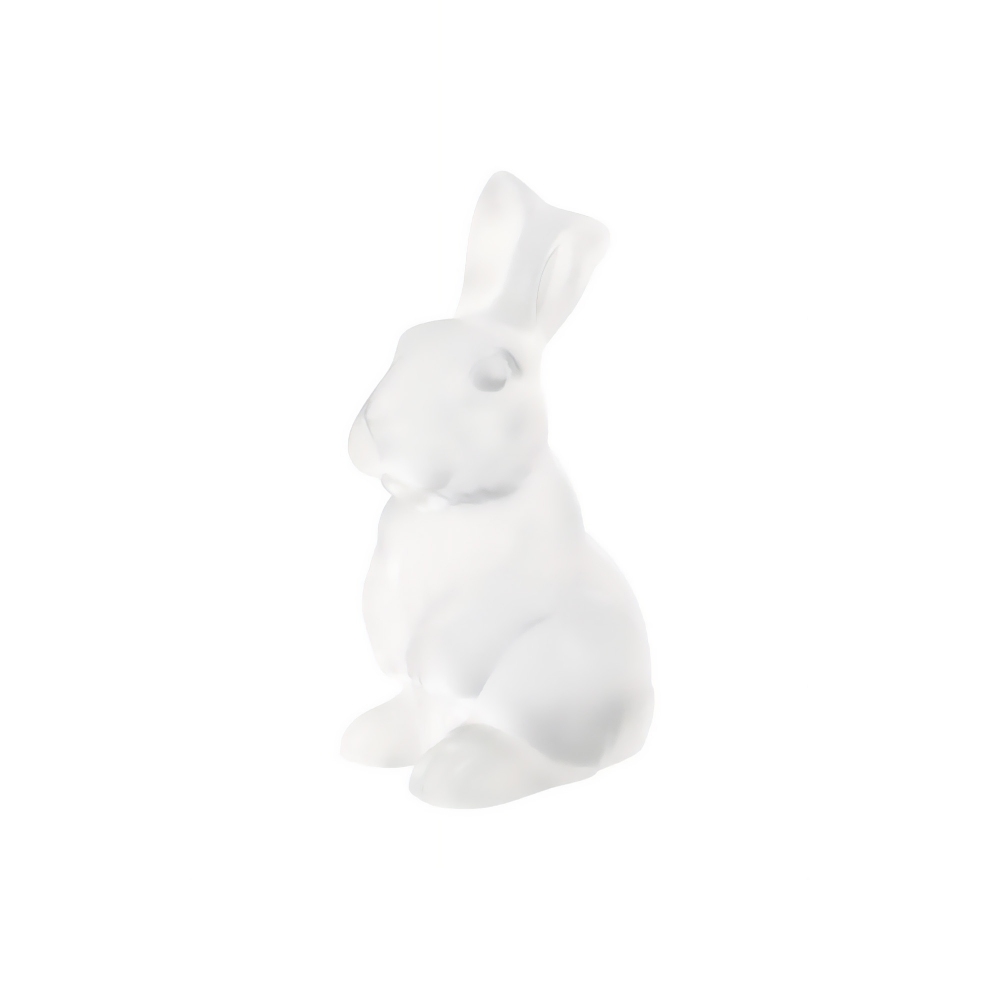 Lalique Toulouse Rabbit Clear crystal...