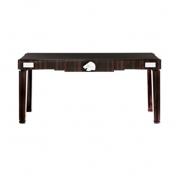 Lalique Coffee Table in cristallo ambrato Cactus