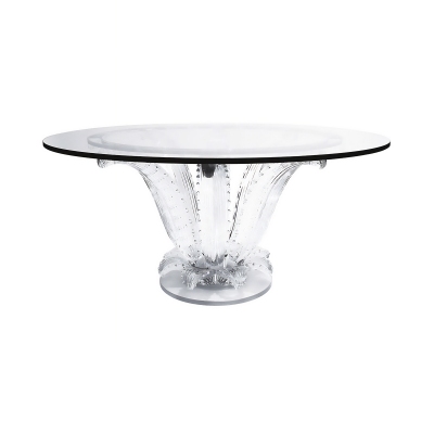 Lalique Cactus Round Table...