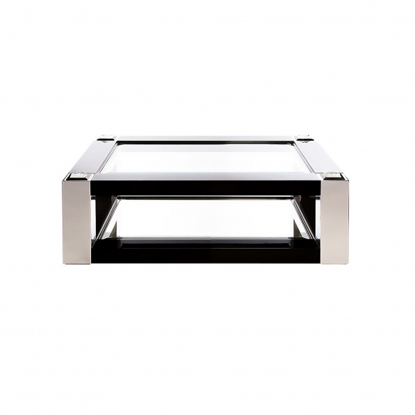 Lalique Masque De Femme Coffee Table in Clear Crystal