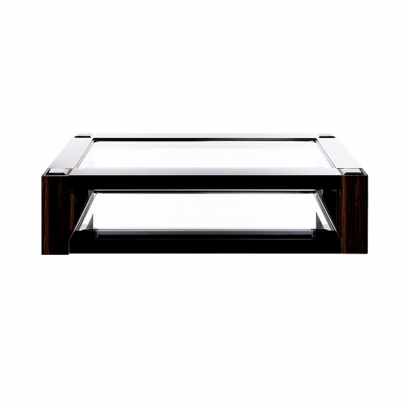Lalique Coffee Table in cristallo ambrato Cactus