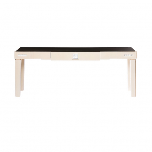 Lalique Portacandele votivo in cristallo Feuielles