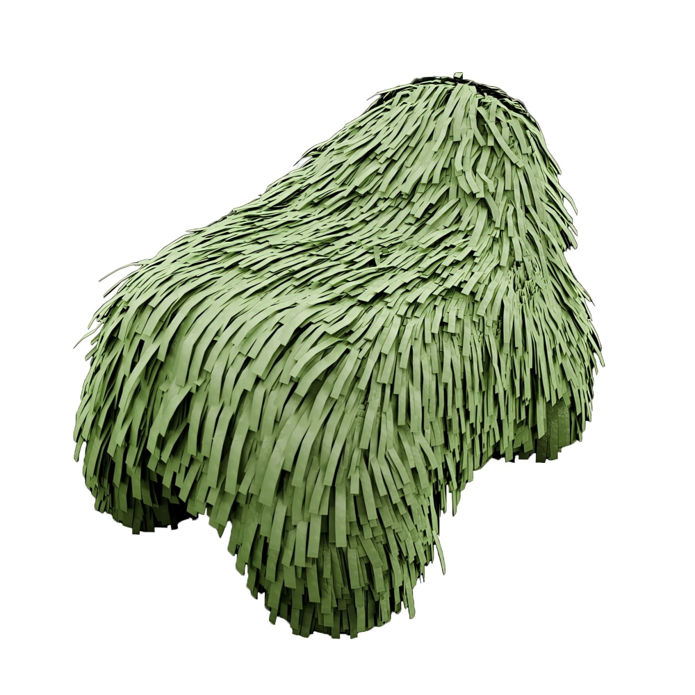 Scarlet Splendour Puppy Pouffe - Forest Collection