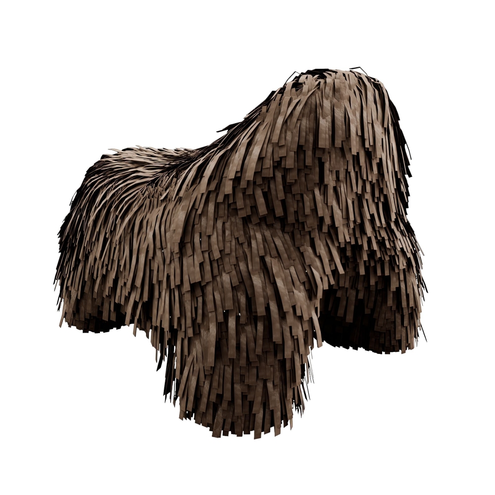 Scarlet Splendour Pouf Puppy - Forest...