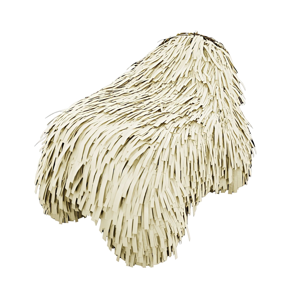 Scarlet Splendour Pouf Puppy - Forest Collection