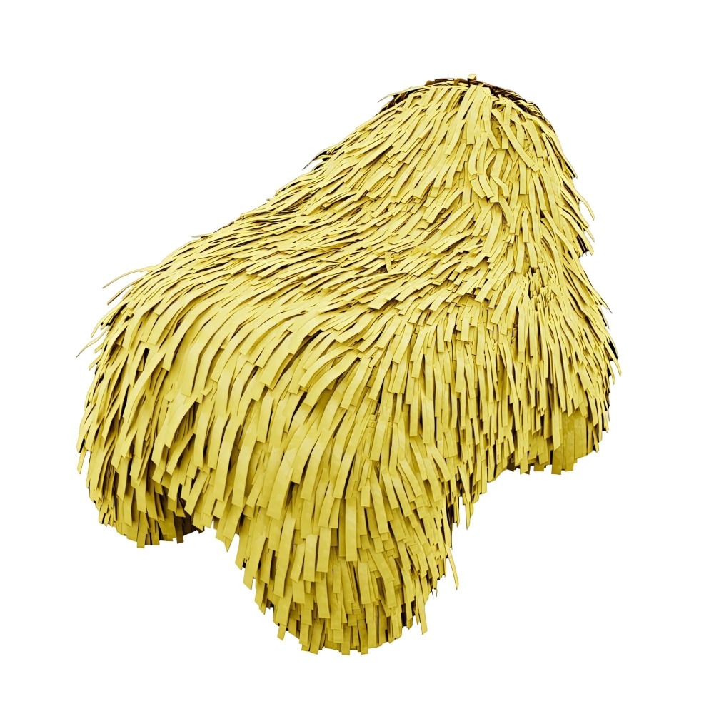 Scarlet Splendour Puppy Pouffe - Forest Collection