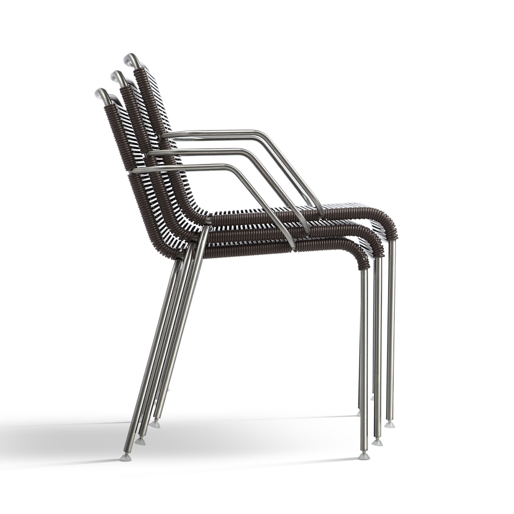 Coro Jubeae JSB chair with armrests