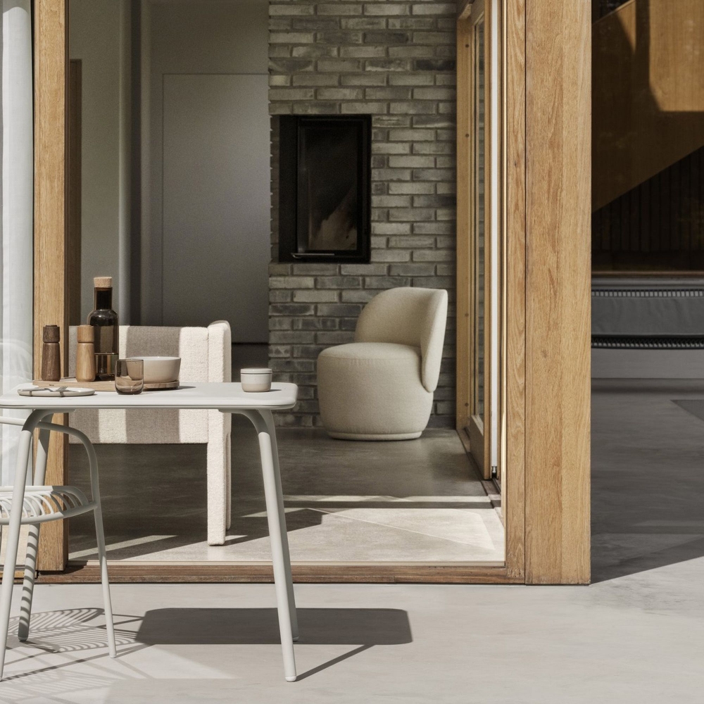 Blomus Sitta Sofa - Shitake color Bouclè fabric