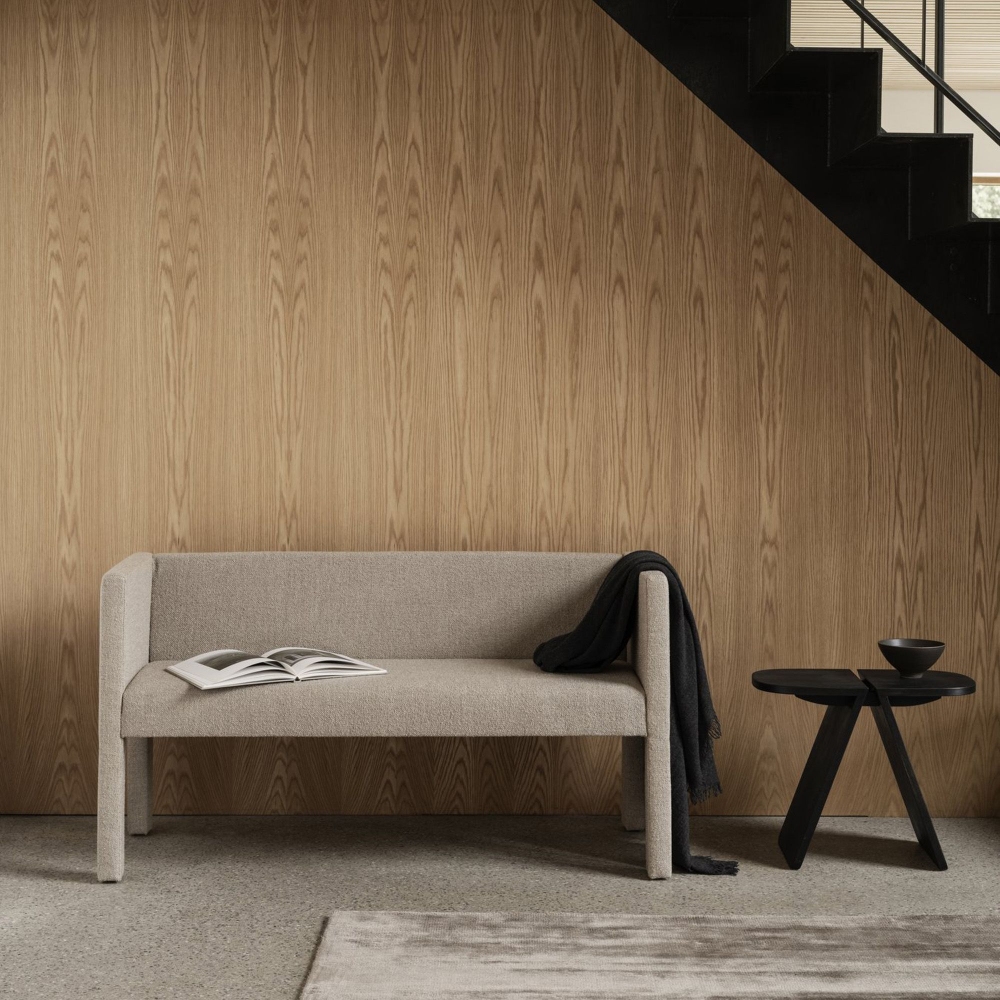 Blomus Sitta Sofa - Shitake color Bouclè fabric